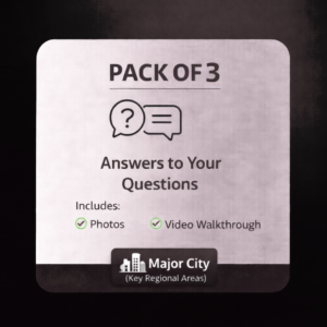 Pack of 5 Question Property Inspections in Major Cities (Regional Areas)