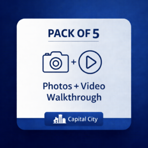 Pack of 5 Capital City Photo & Video Inspections